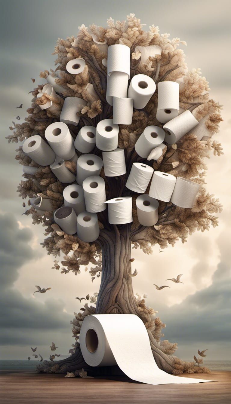 Toilet Paper Tree