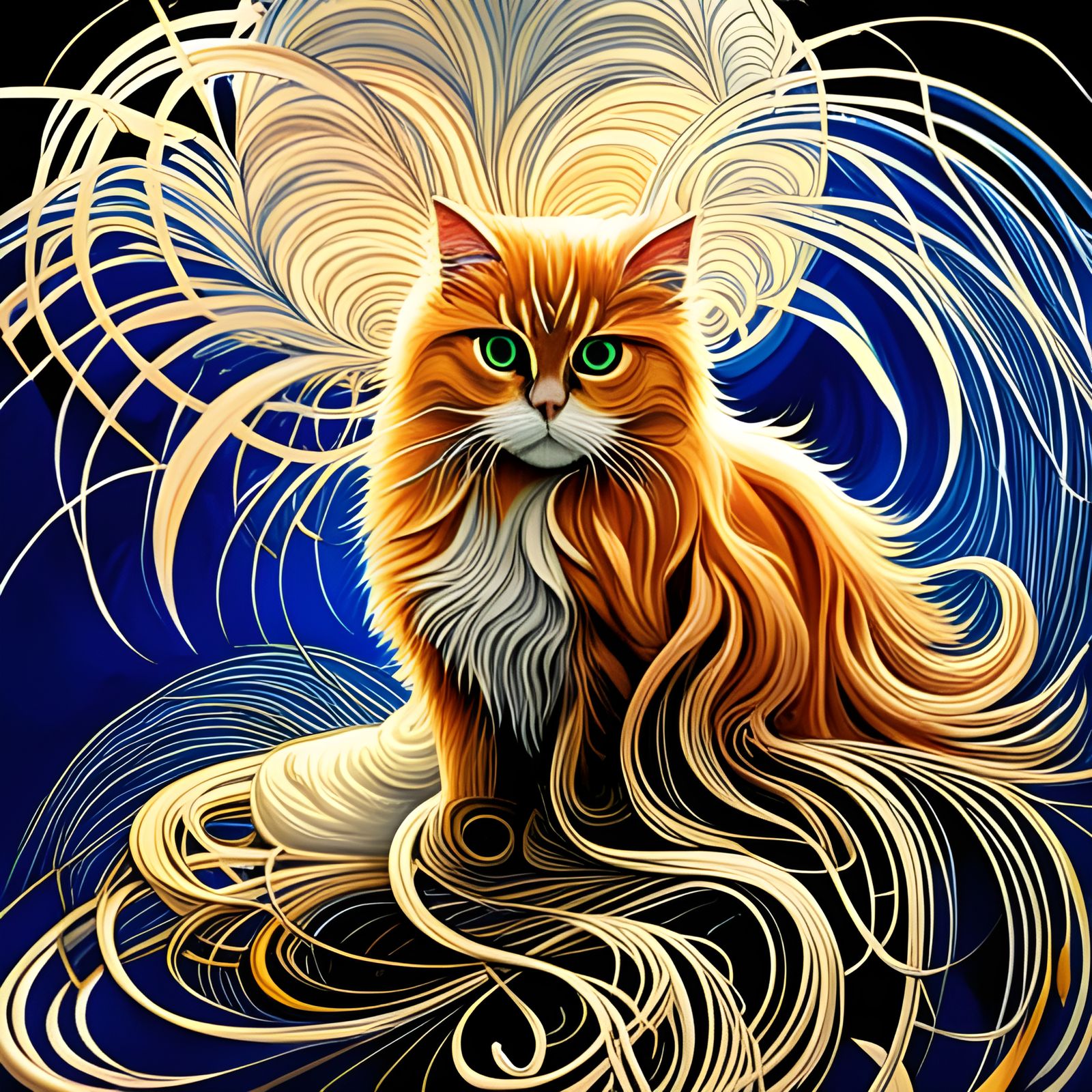 Ginger Cat #1a, Masterplayer