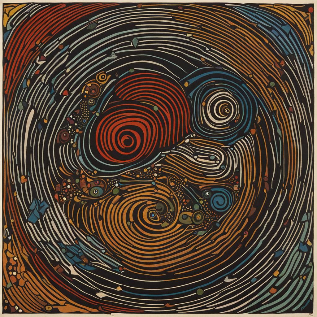 Escher Pollock Kandinsky 3