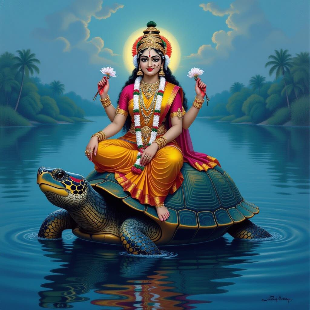 River Goddess, Srimati Yamuna Devi