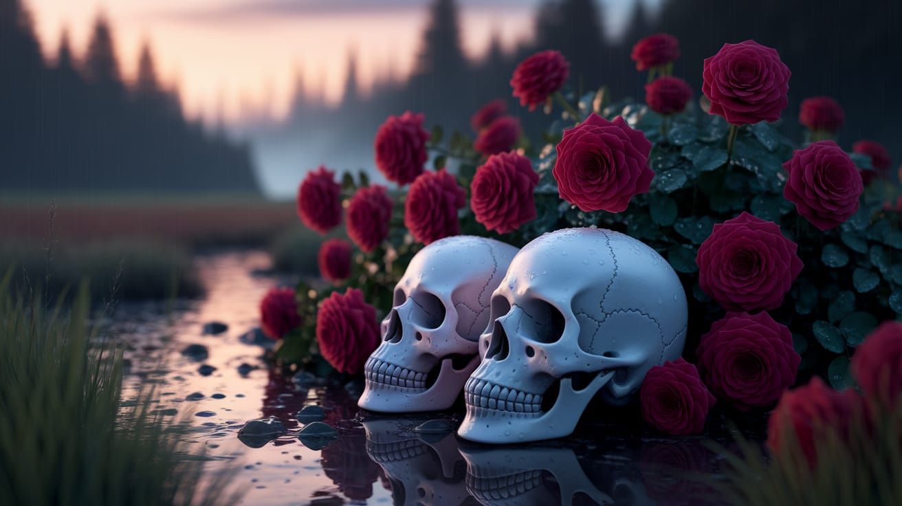 Soft Hues of Twilight Peace