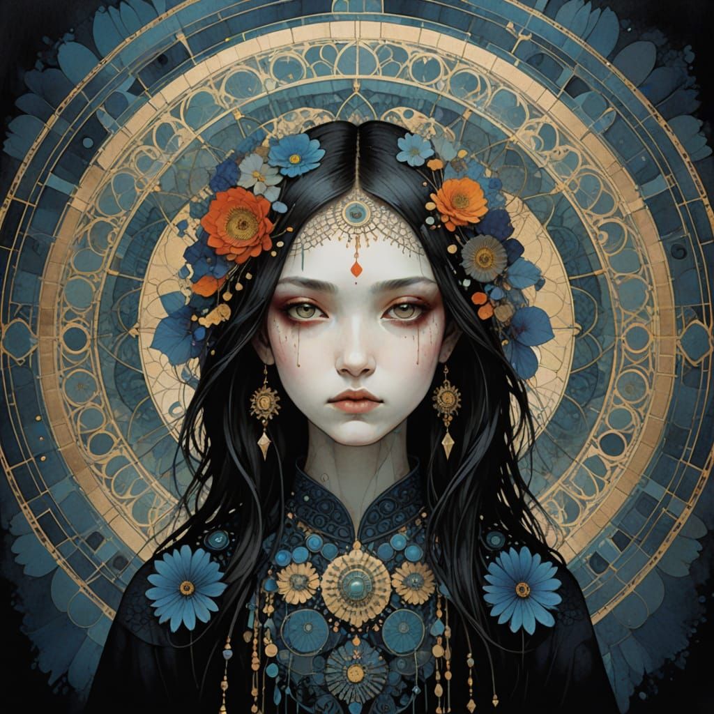 Detailed Mandala Art Inspired by Masters