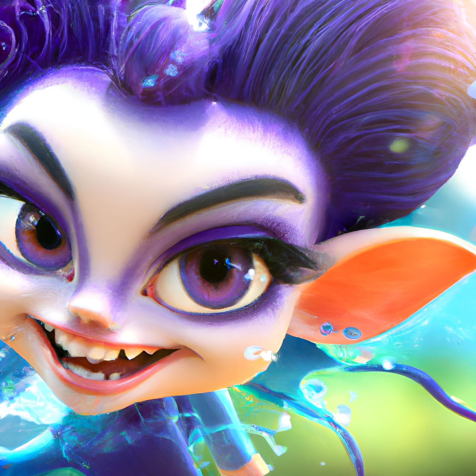 Adorable Vampirina Illustration in Disney Style