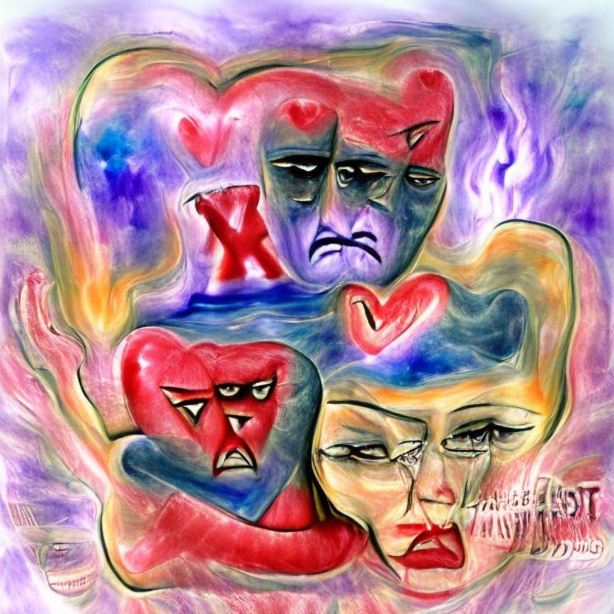 Emotional Depiction of a Toxic Relationship