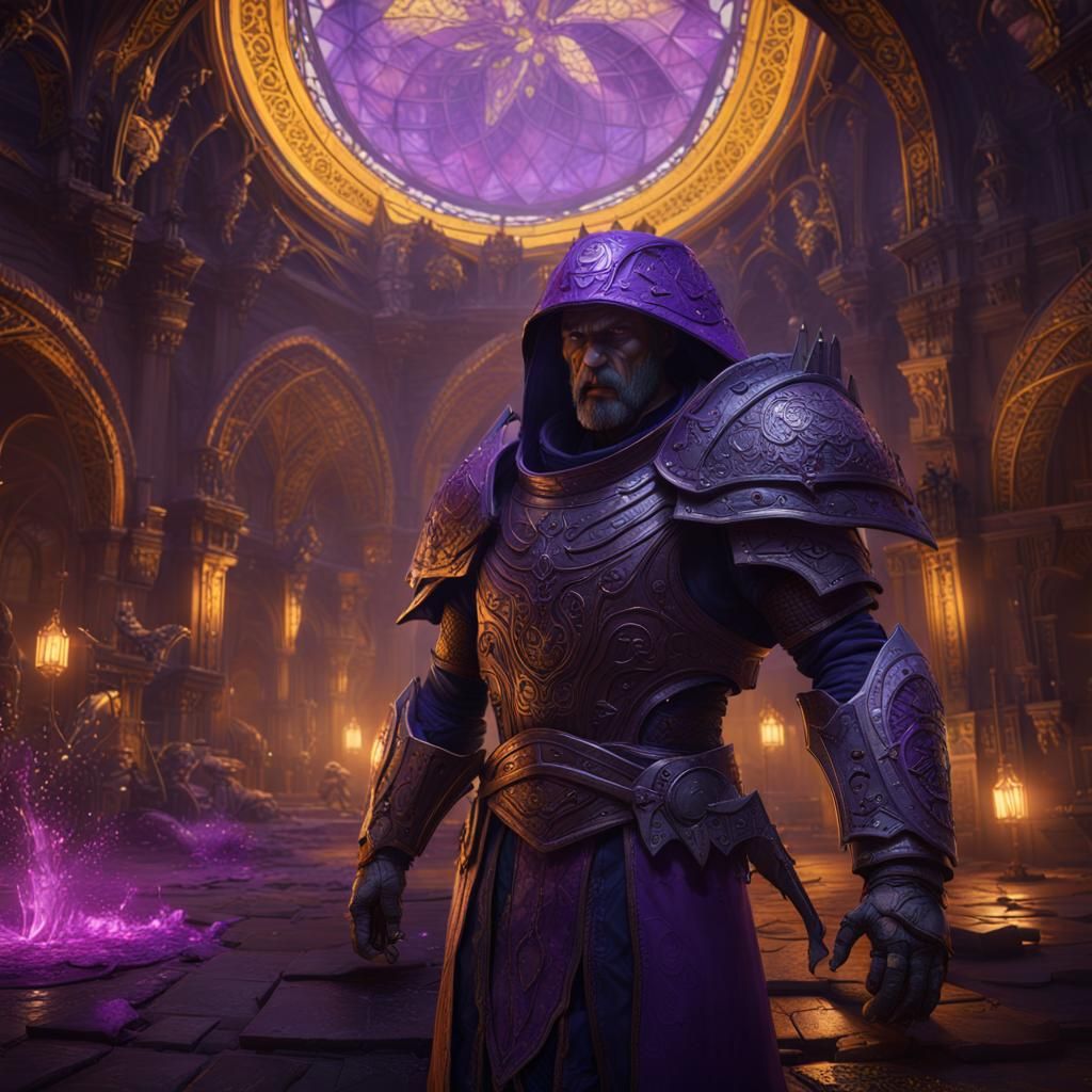 Dark Fantasy Masterpiece in Unreal Engine Style