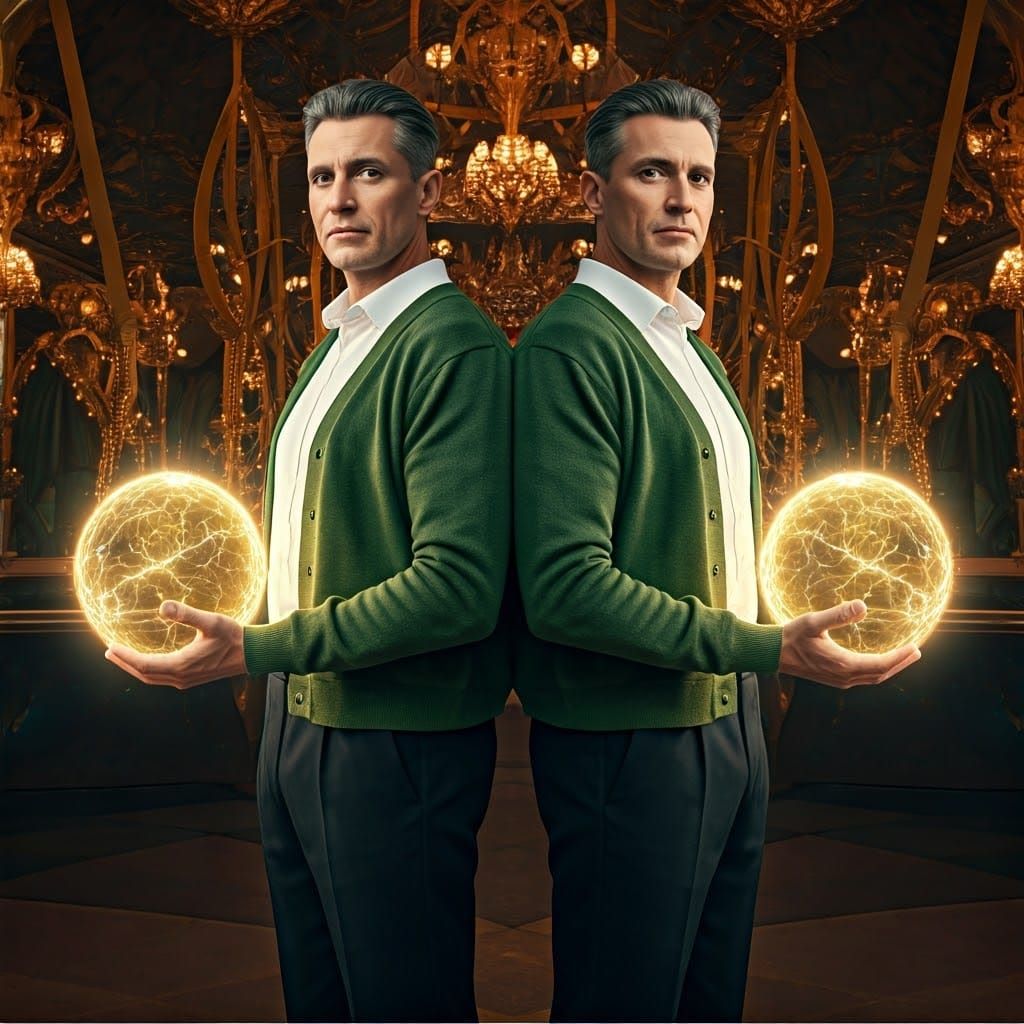 Twin Masters of Energetic Power in a Hall of Mirrors