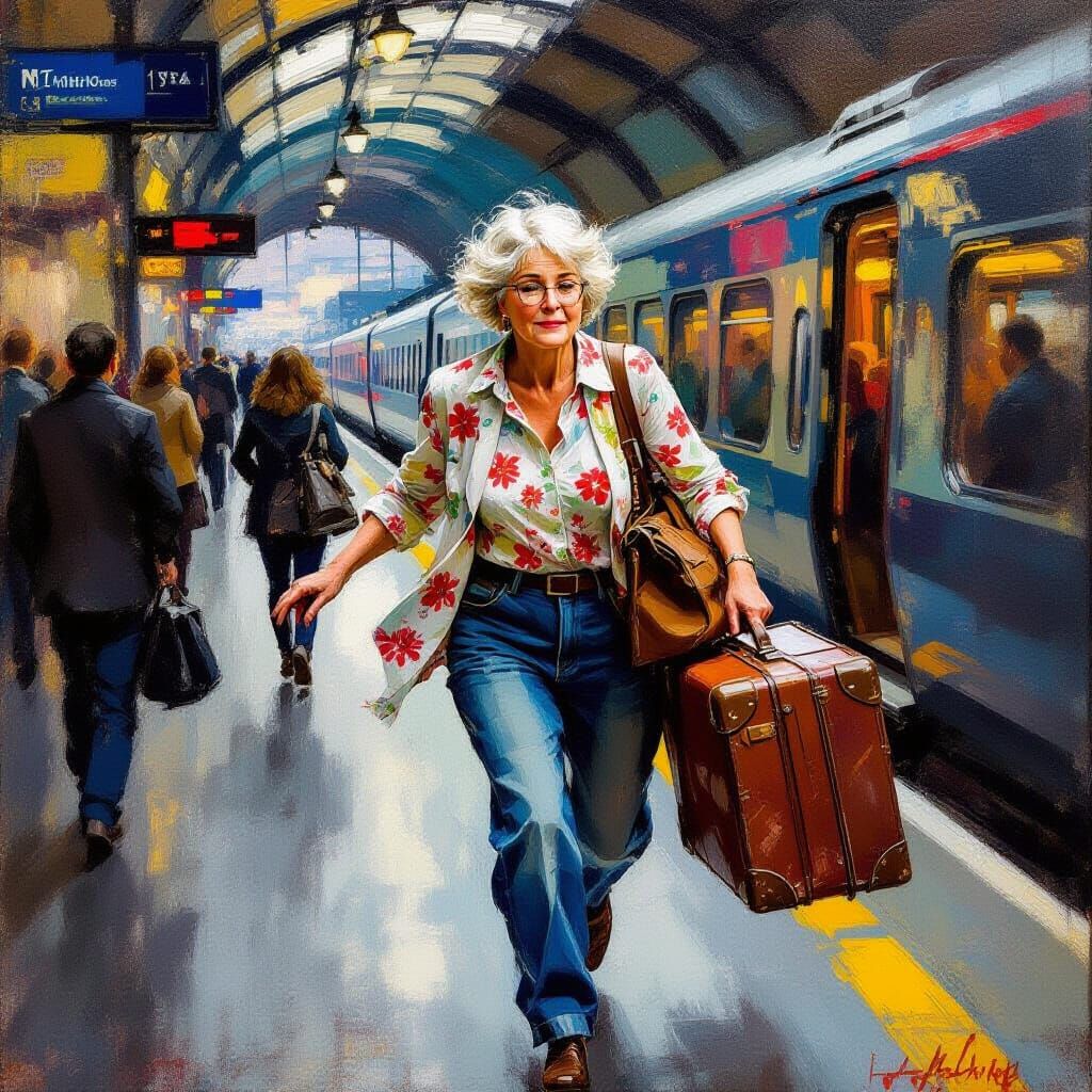 Grandmother's Impressionist Journey to Australia