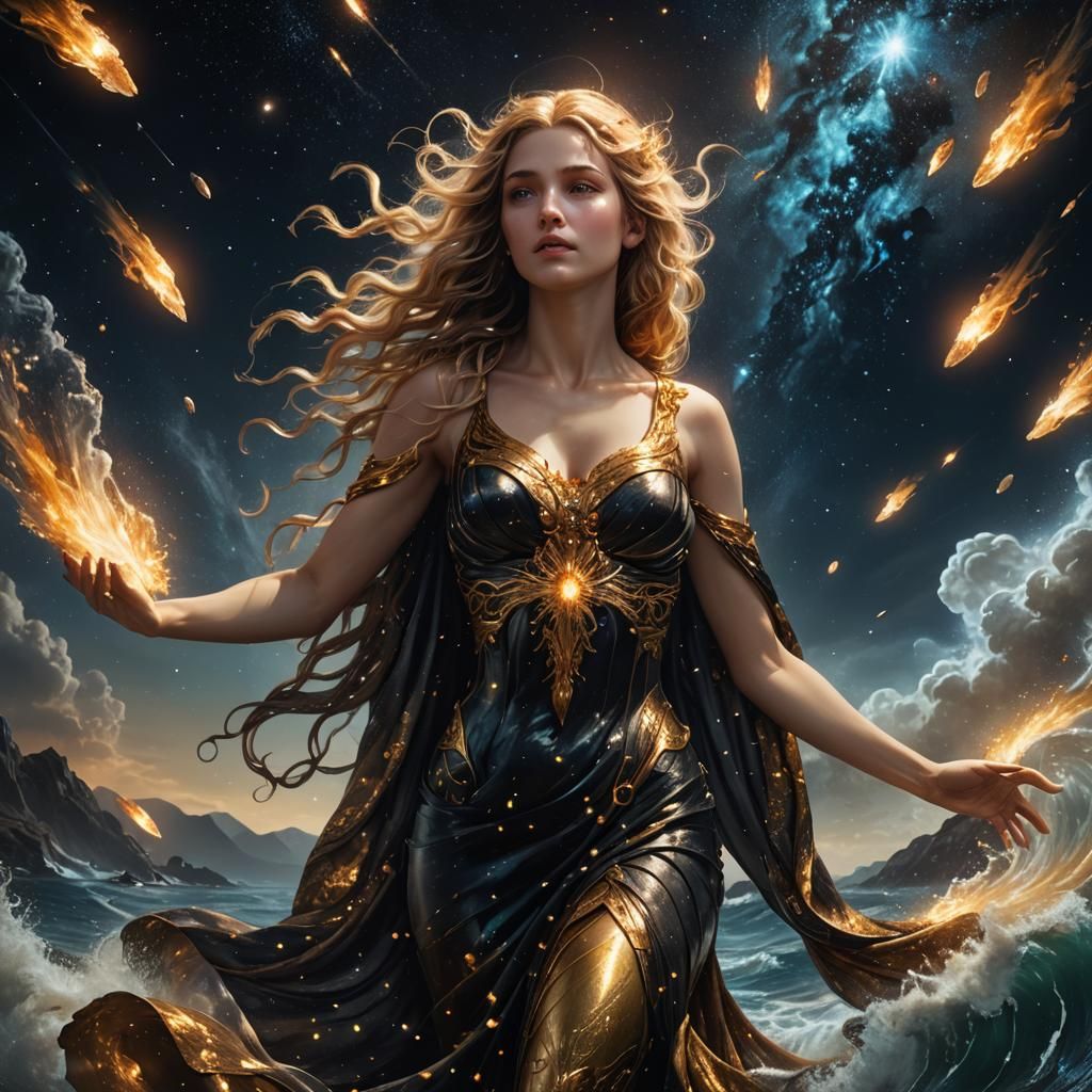 Aphrodite Rising: Fantasy Art in Deep Space