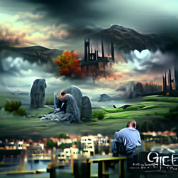 Figure in Shadow: An Image of Grief