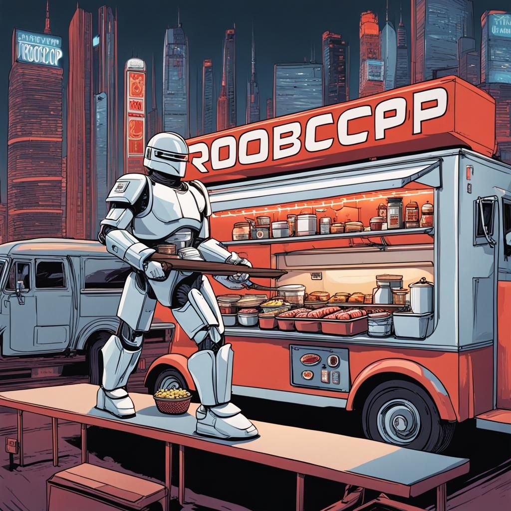 Robocop's food truck