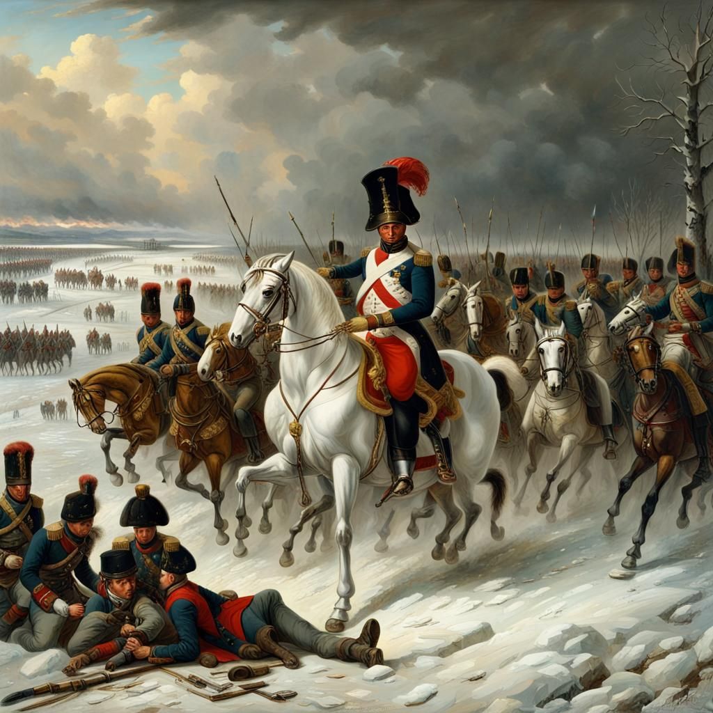 Napoleon's Retreat: French Army in Winter, 1812