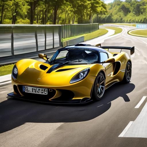 Dynamic Lotus Elise GT Car Image