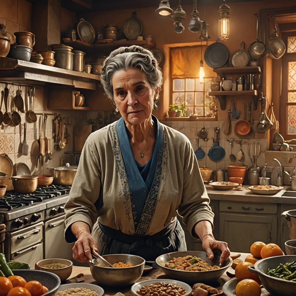 Cora Abrams Cooking: Cinematic Kitchen Scene