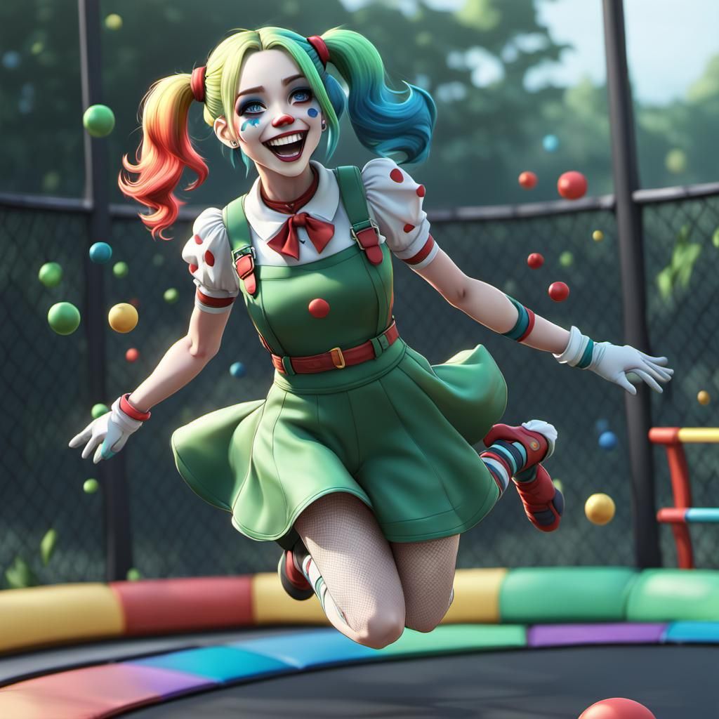 Rainbow Puking Girl: 3D Anime Art