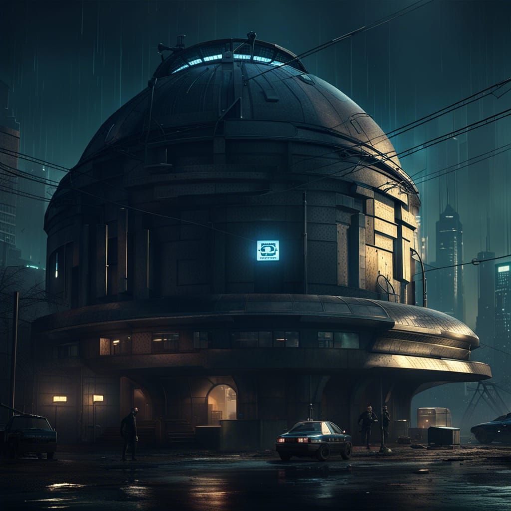 Domed police station