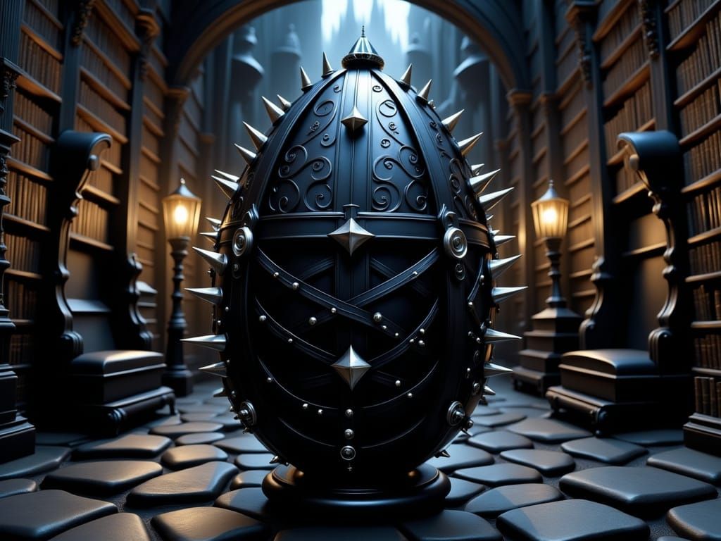 Gothic Easter Egg