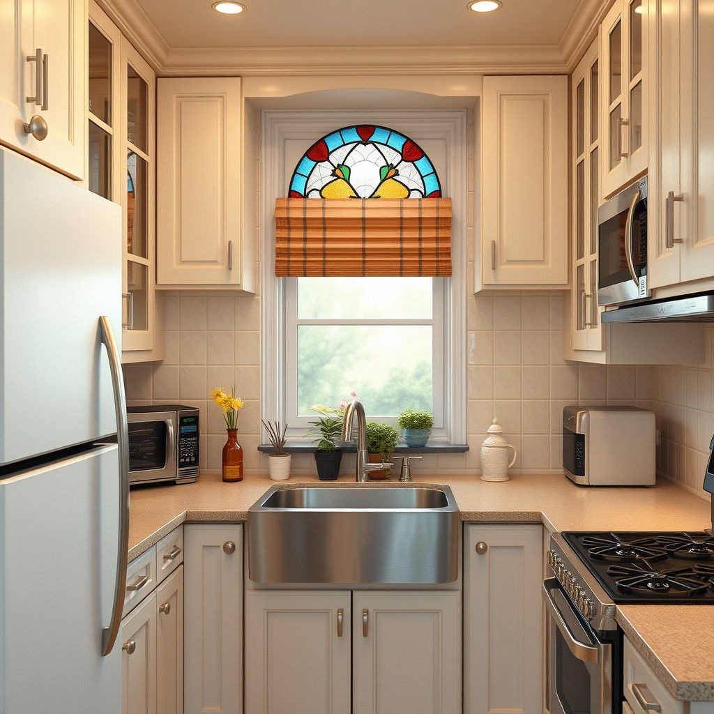 Retro 1990s Fantasy Kitchen in Photorealistic Detail