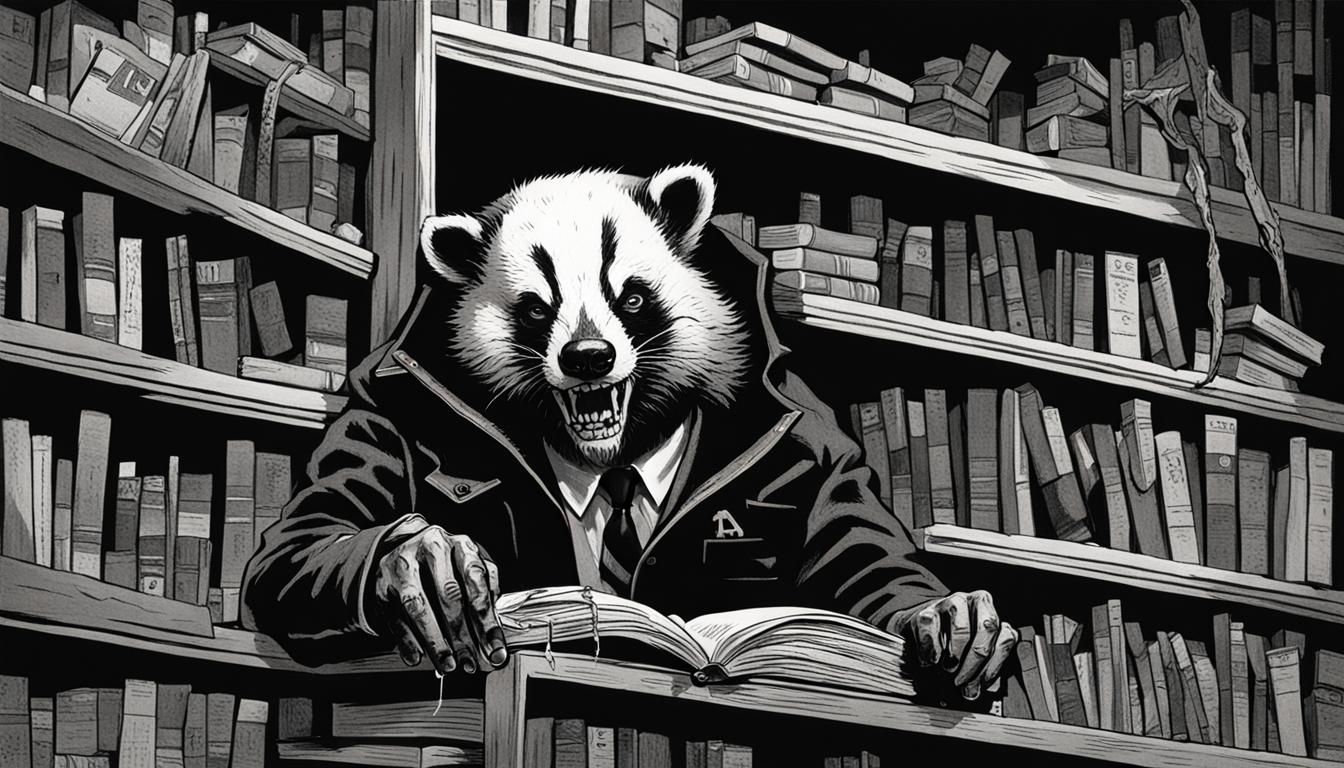 Disturbing Badger Man Body Horror Scene