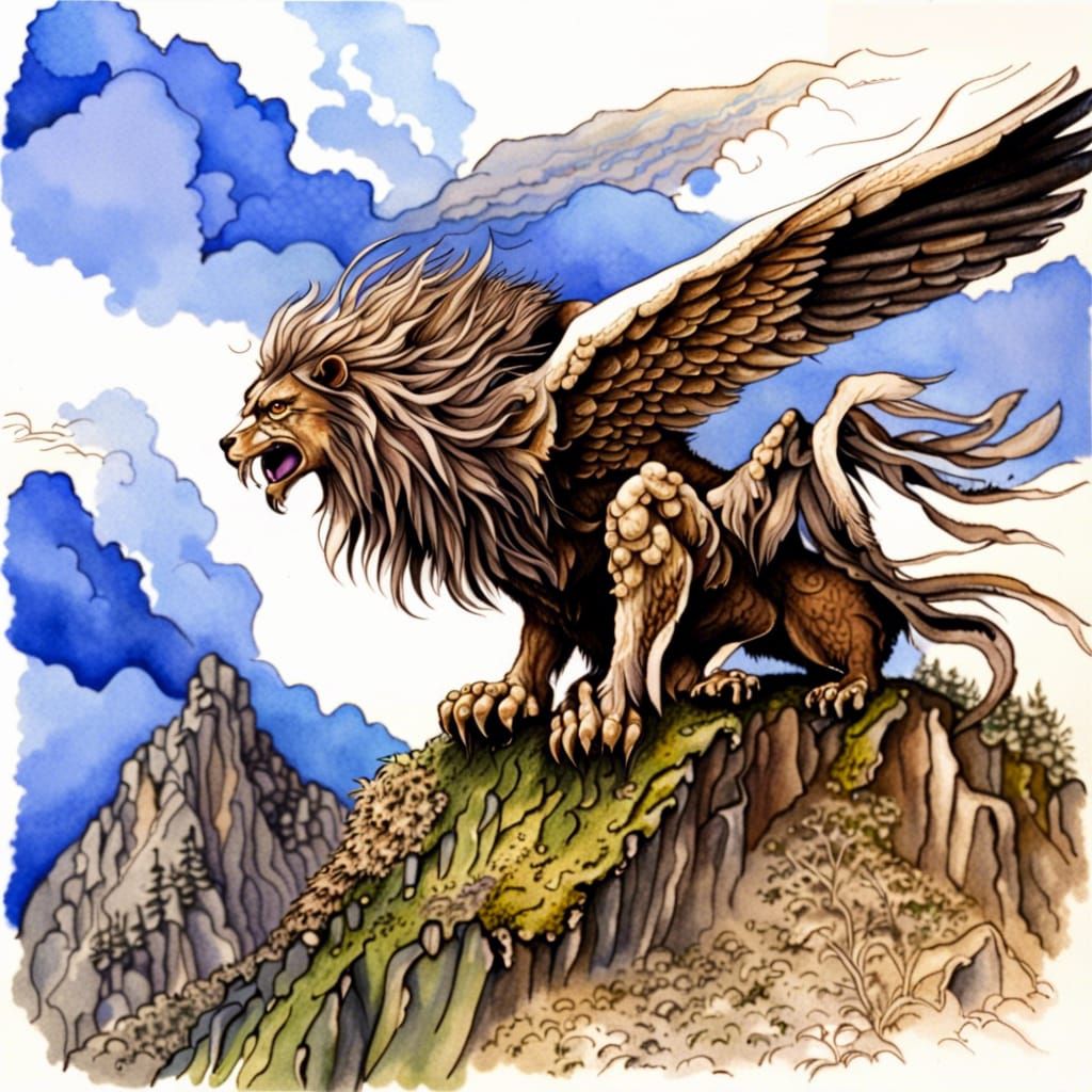 King of birds and animals