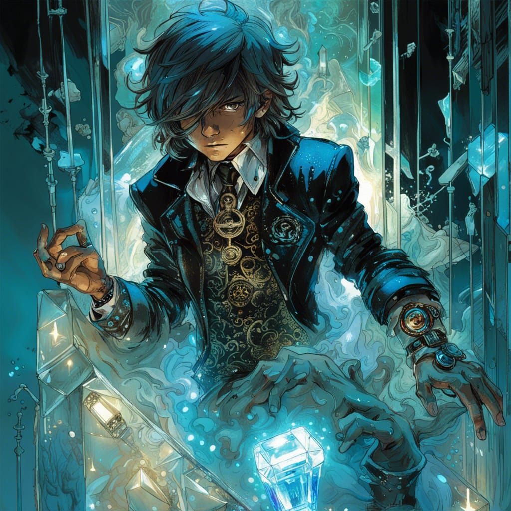 Yumaro in his teenage years (Dimension 7)