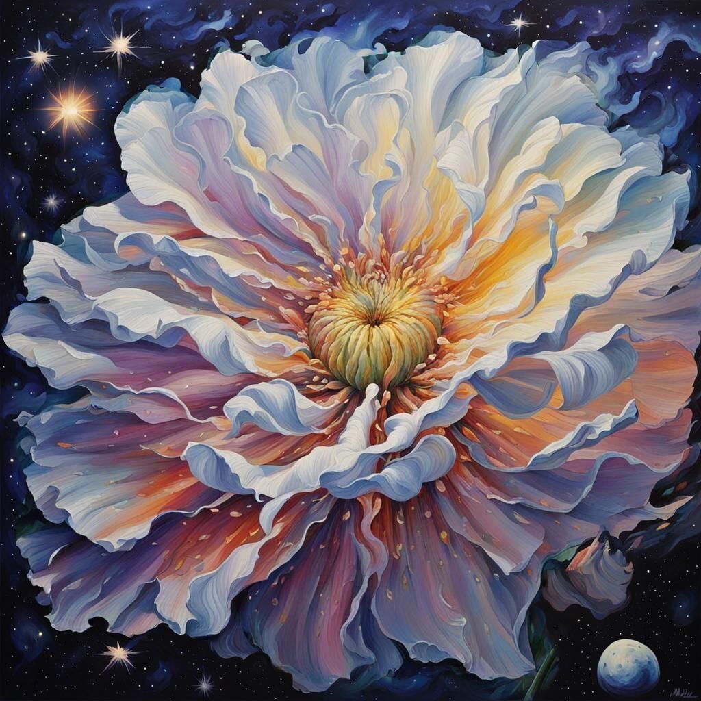 Stunning Starry Night Sky with Milky Way