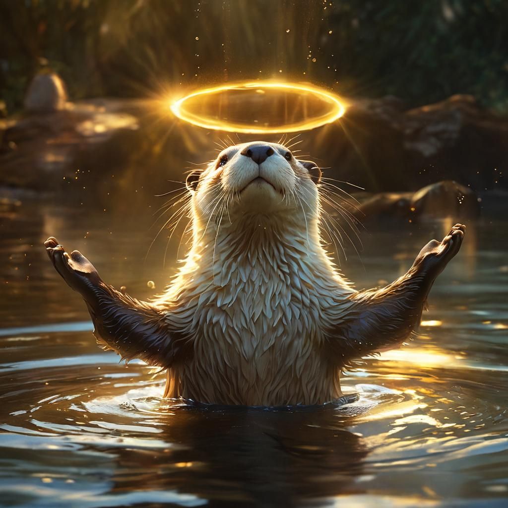 Divine Otter Angel