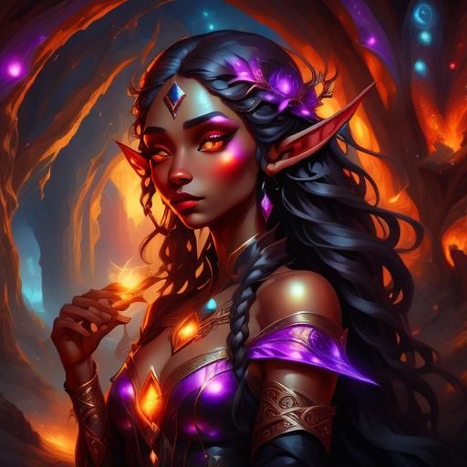 Elf Portrait - 3, 1.5