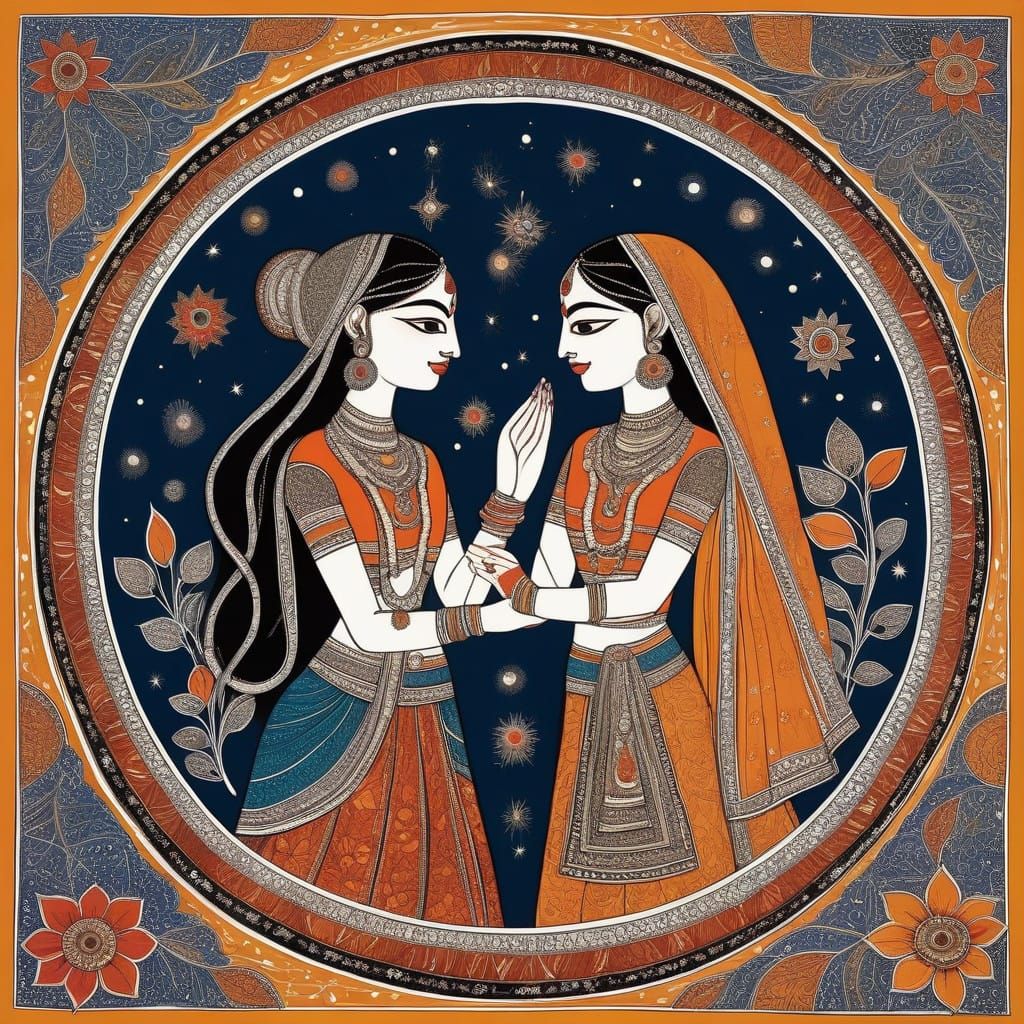 Madhubani painting  epitome