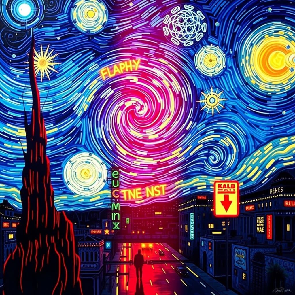 "Van Gogh's Starry Night