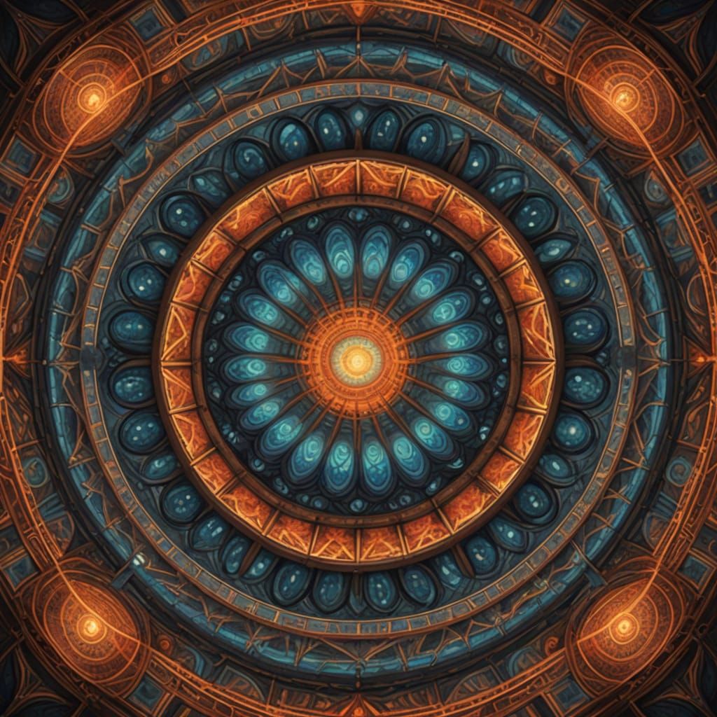 Cosmic Vortex Connects Ancient Past to Distant Future