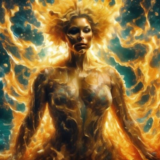 A Vibrant Plus Size Goddess in a Tropical Paradise