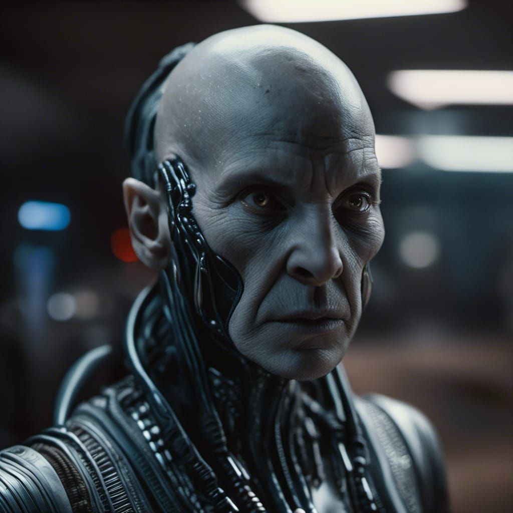 Photorealistic Borg from Star Trek: First Contact