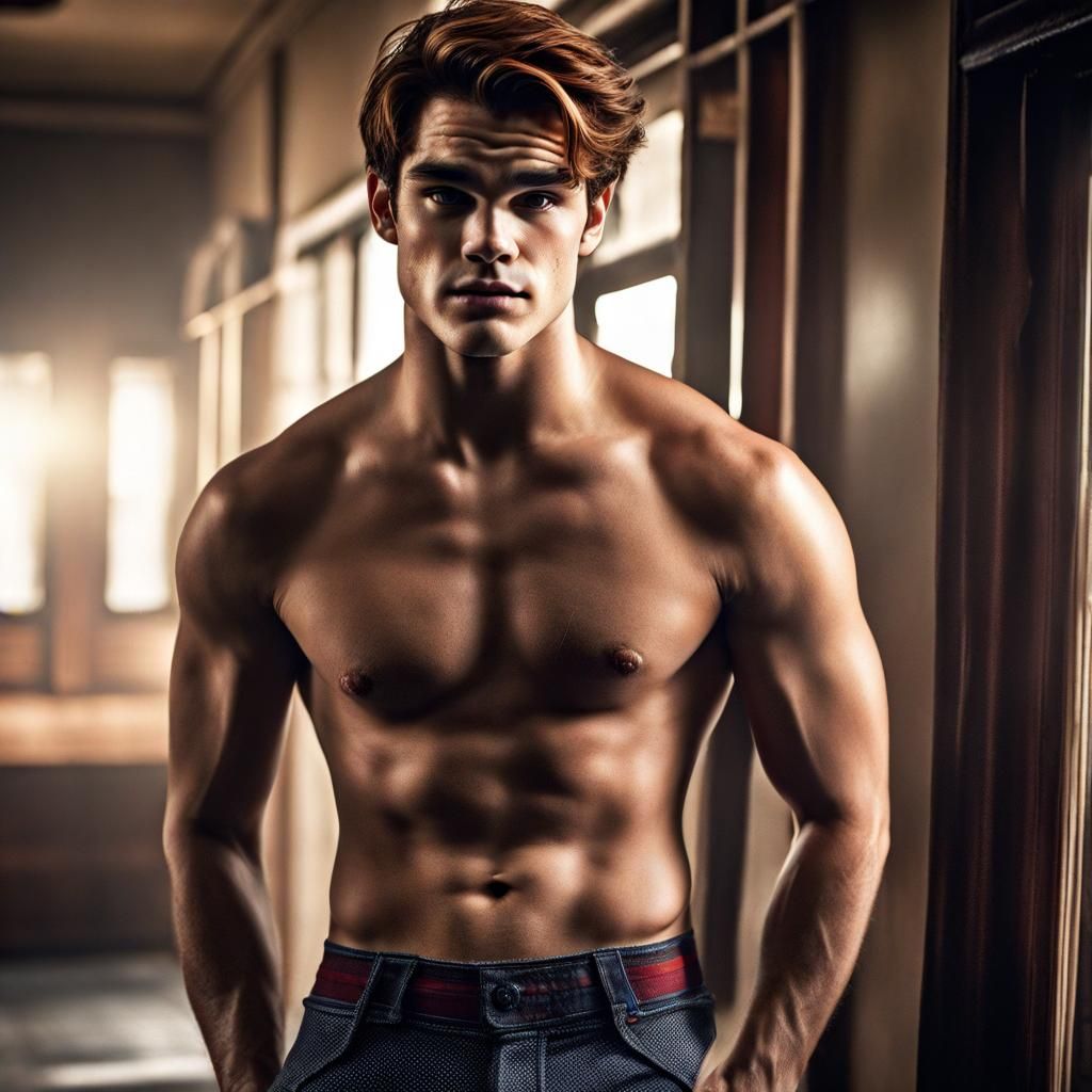 Hyperrealistic Portrait with Intricate Detail and High Contr...