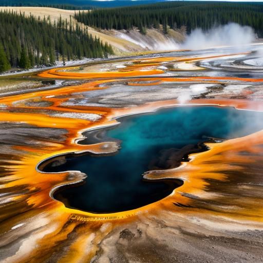 Yellowstone National Park Landscape