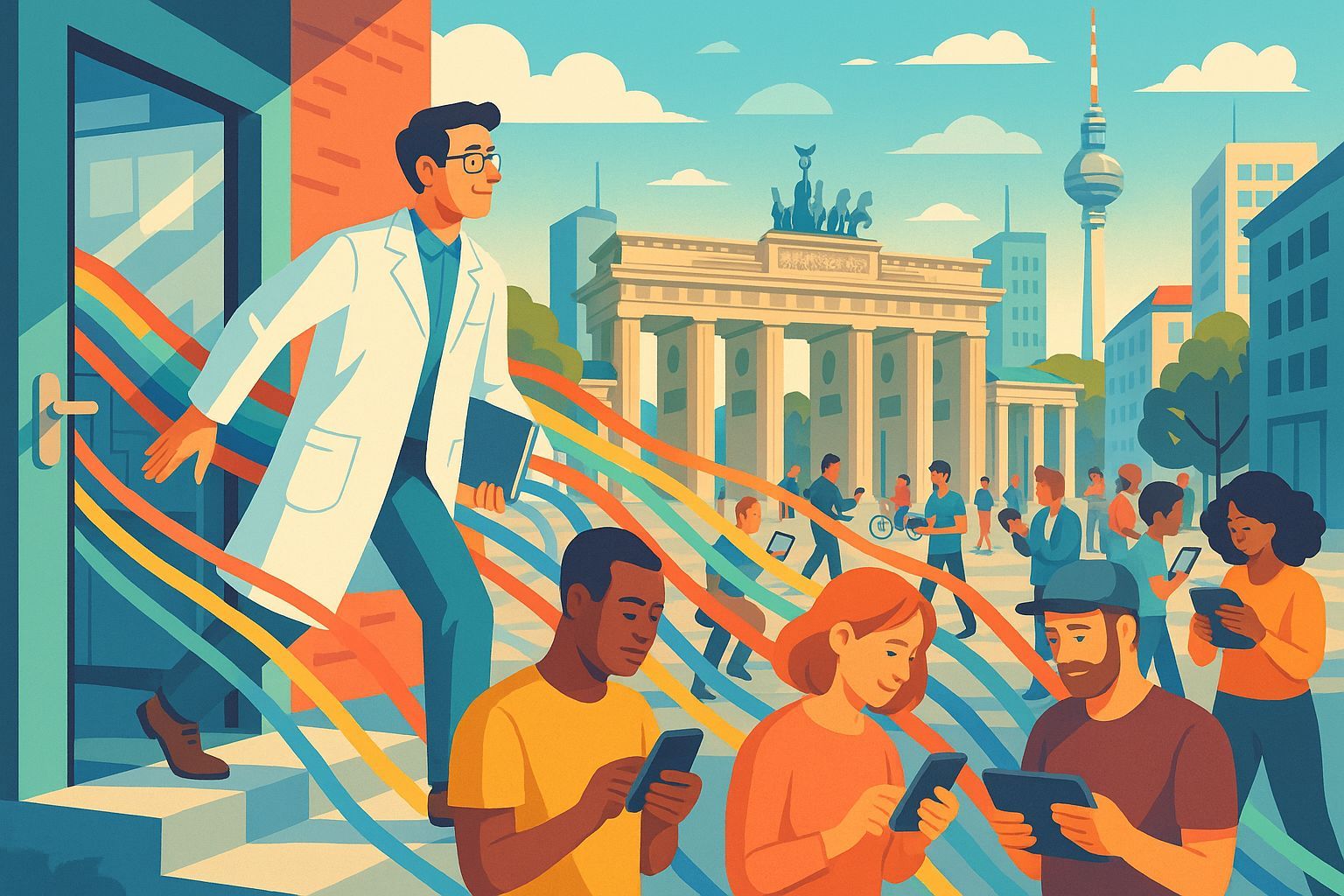 Community Science in Berlin: Data Streams in the City