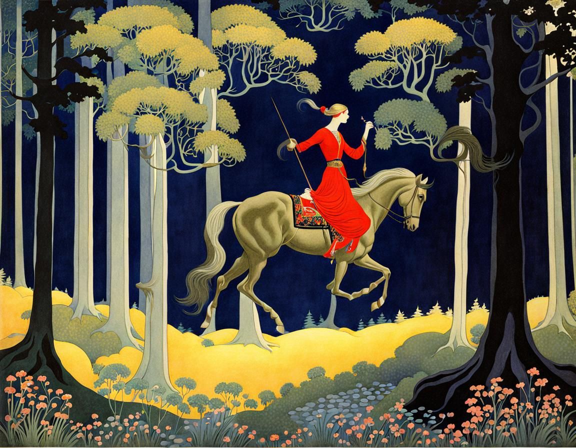 Centaur in the Woods: Golden Age Illustration