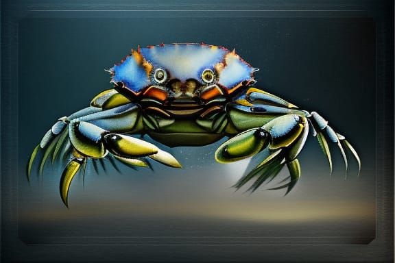 Photorealistic Hyperdetailed Epic Crab