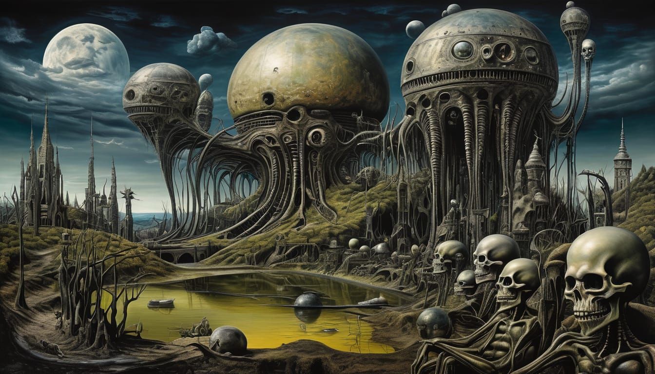 JUGGERNAUTIC-SURREAL LANDSCAPE #1