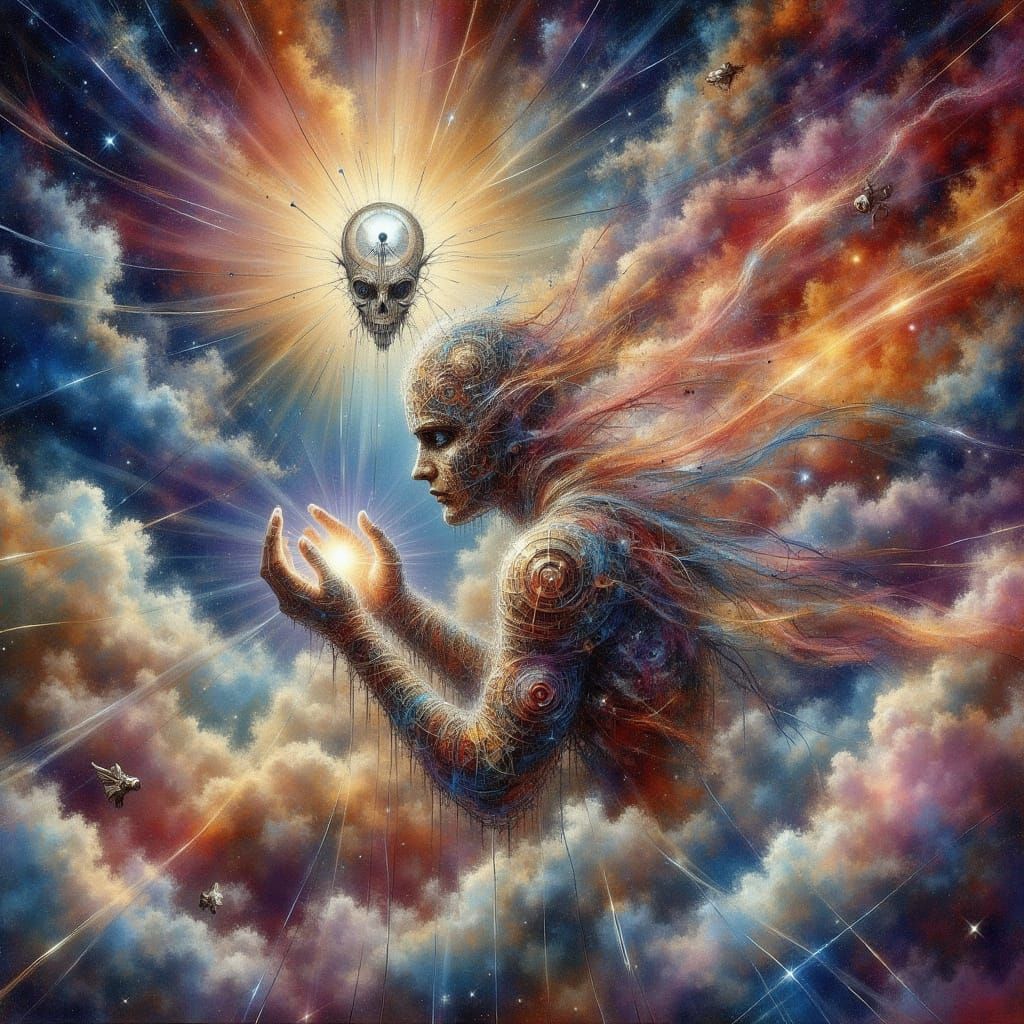 Cosmic Creator's Workshop: Shaping Life from Stardust