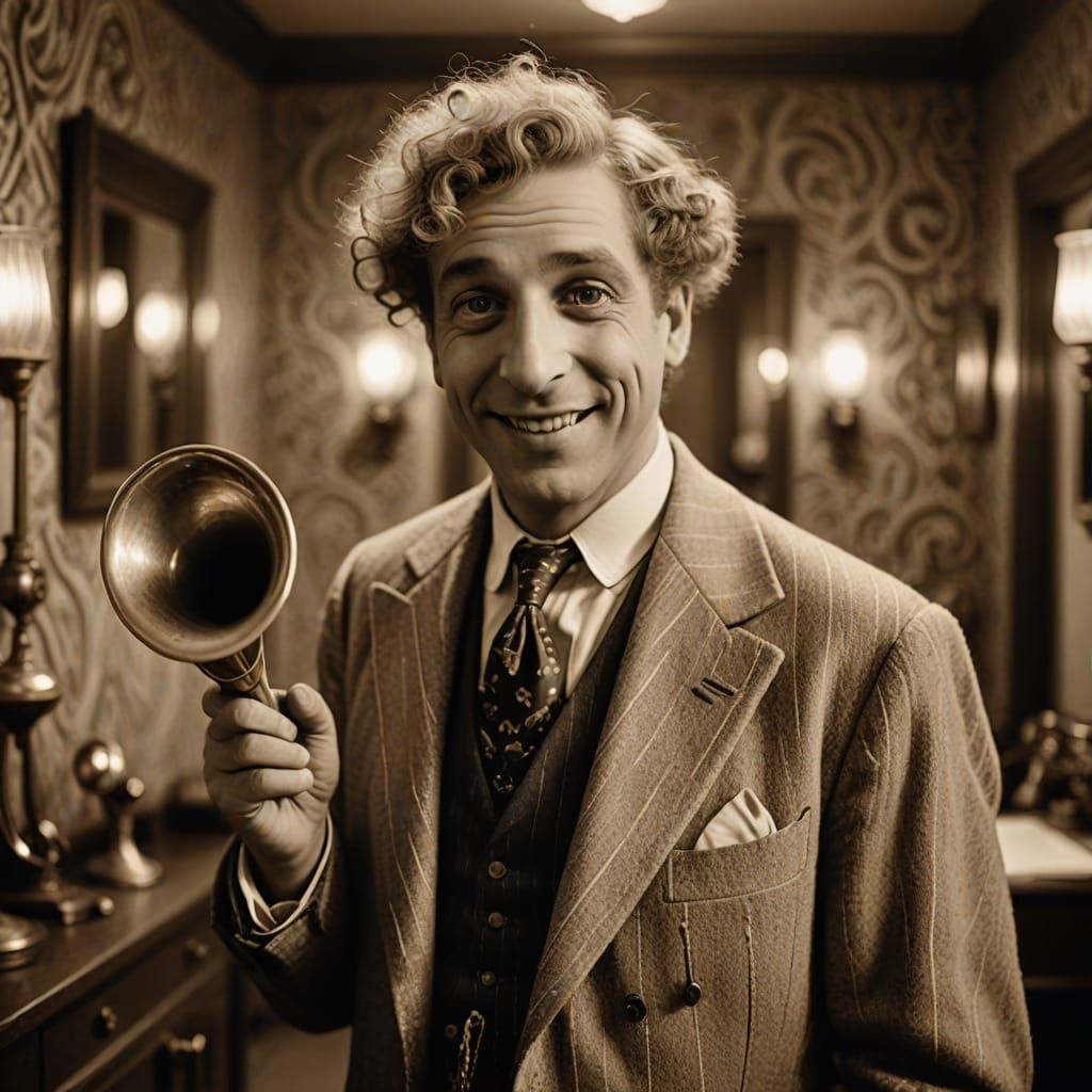 Harpo Marx-ish