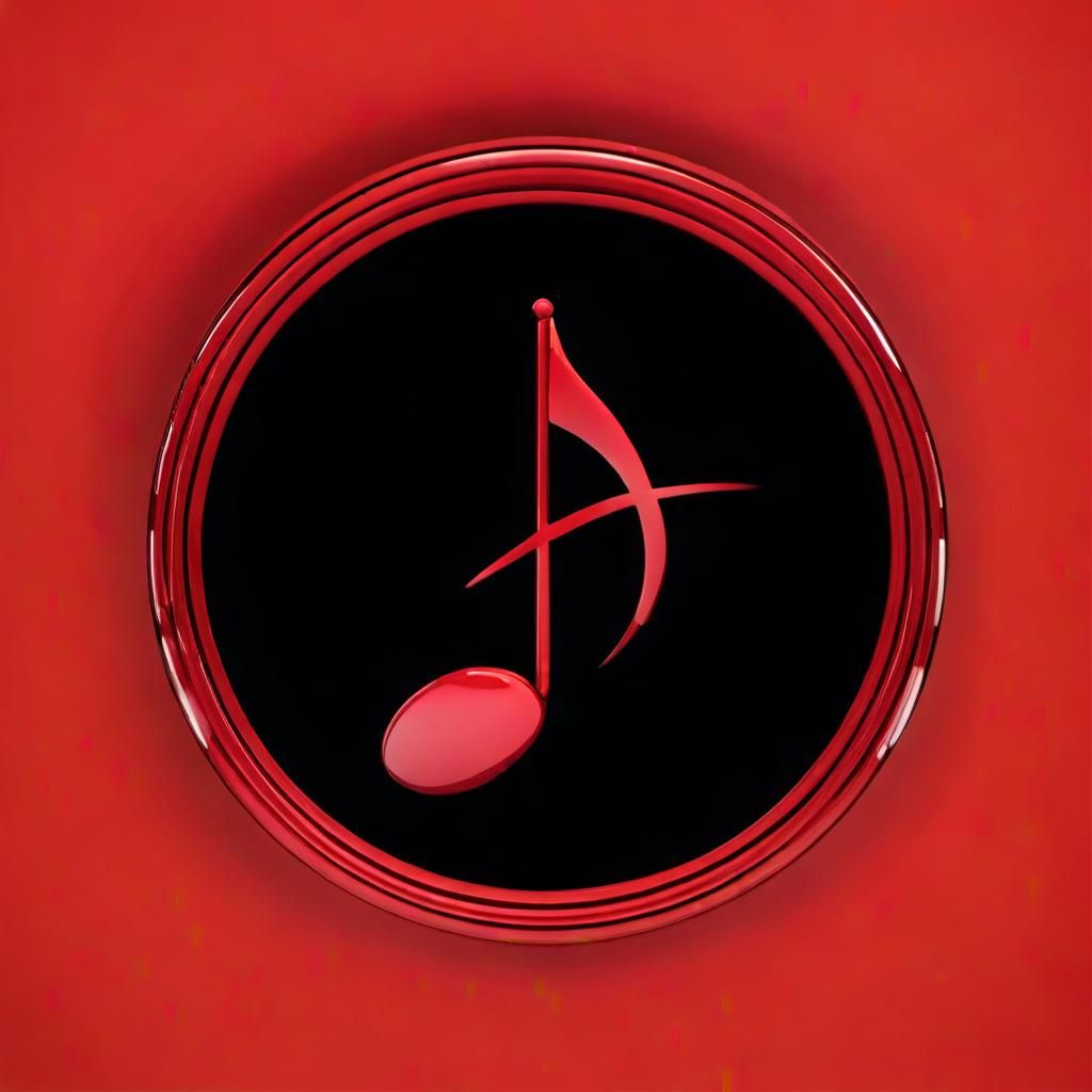 Albanian Flag 3D Render in Pixel Art Style