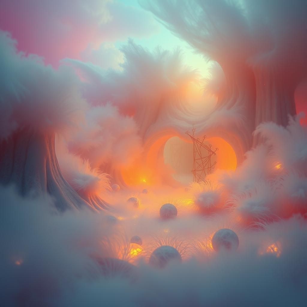 Surreal Landscape Inspired by Beksiński, Thorp and Stalenhag