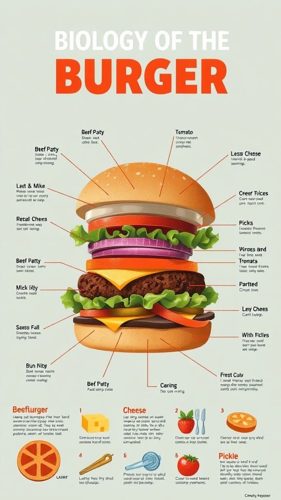 A Scientific Breakdown of the Hamburger's Anatomy