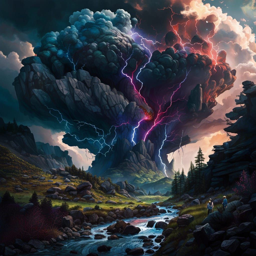 The landscape of Lightning! - Lightning-scape!