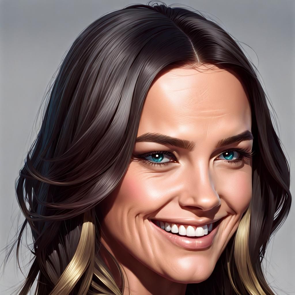 Actress Odette Annable close up portrait