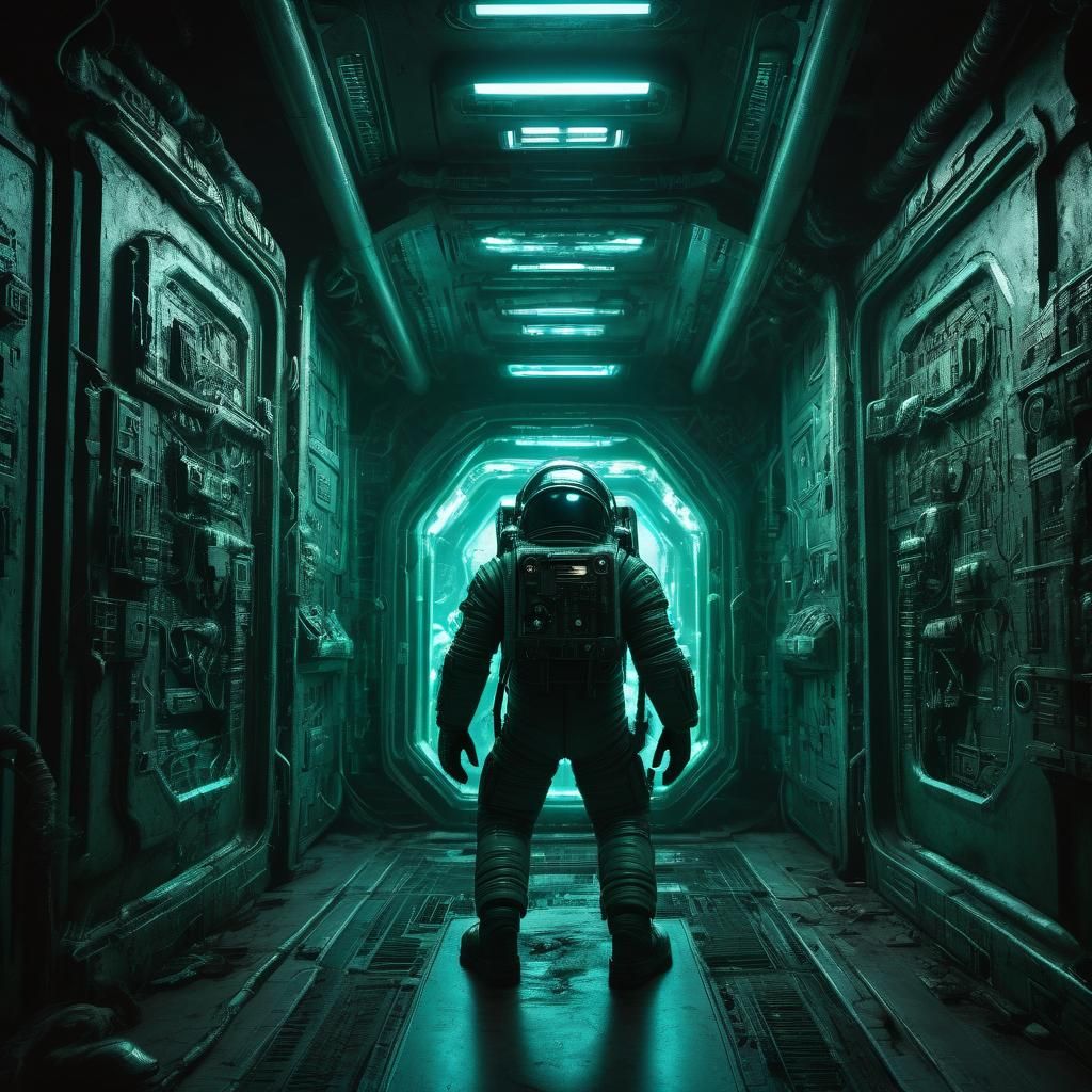 Astronaut Uncovers Alien Artifacts in Secret Base