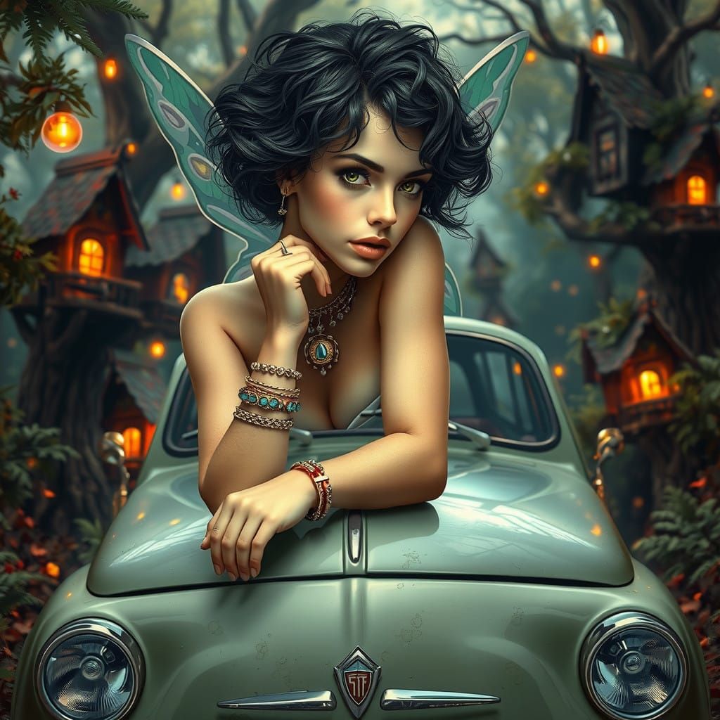 Fairy in FIAT 500