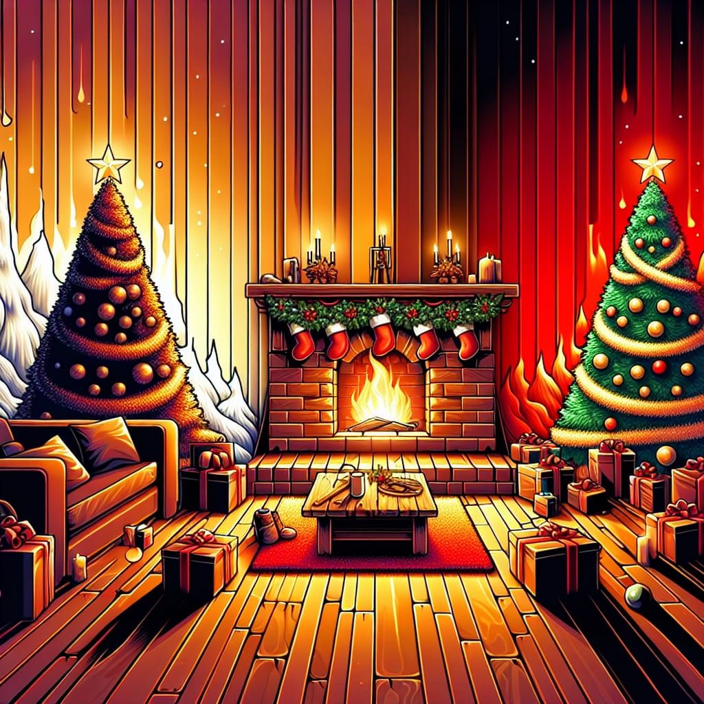Generate an 8k, wide view, detailed clipart illustration of ...