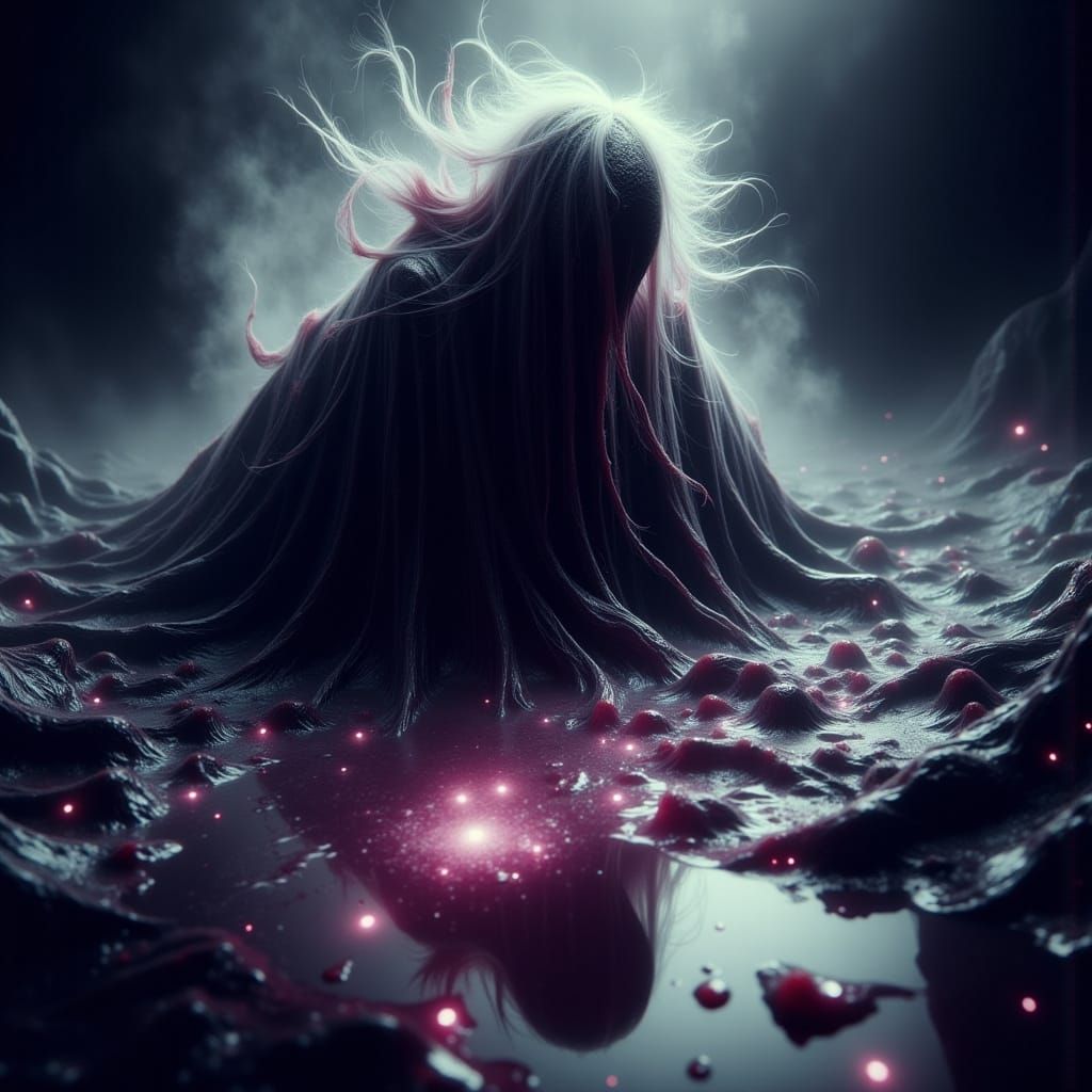 Ethereal Ghoul Submerged in Molten Starlight