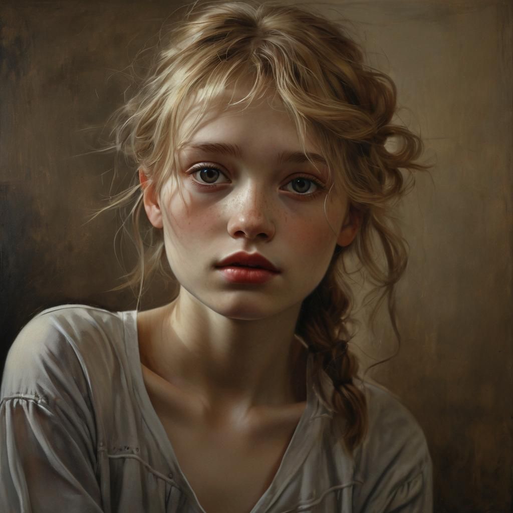 Dramatic Chiaroscuro Lighting Study